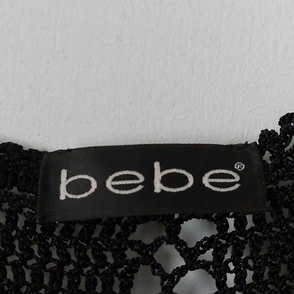 Gorgeous Sexy Bebe Sequin Crochet Tank Top - Picture 7 of 7